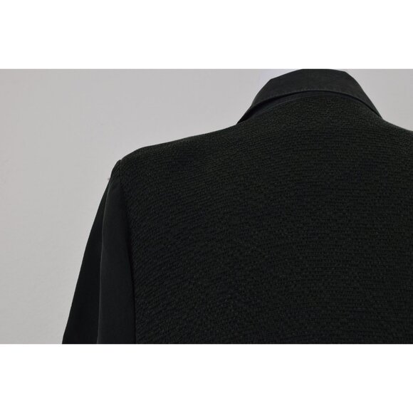 Vintage 90s Hunter Green 2 pc Jacket + blouse - Picture 7 of 10